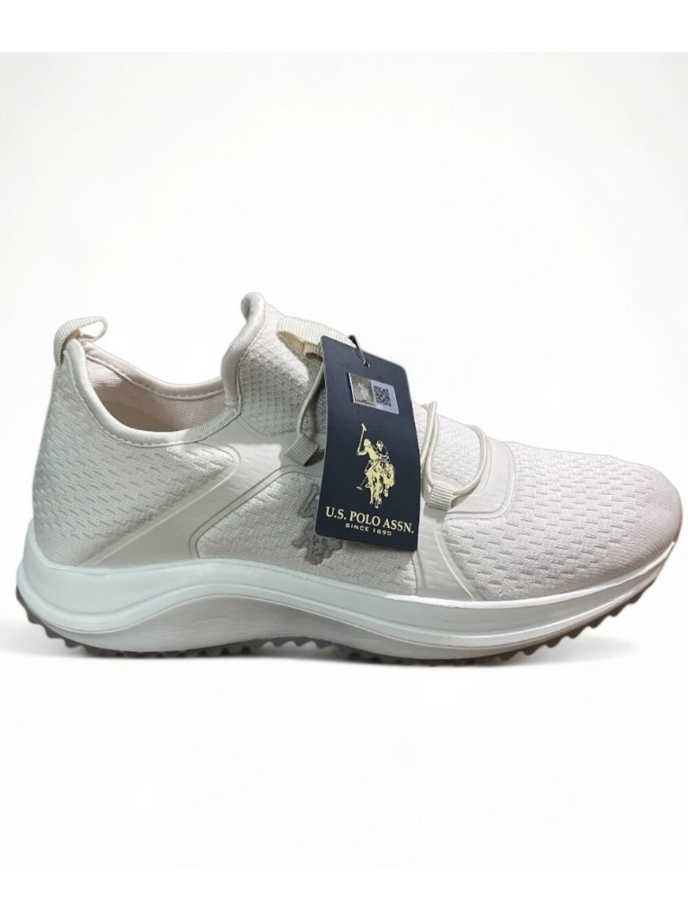 U.S. Polo Assn. Women's Lace-Up Sneakers Breathable Mesh Athletic Shoes Size 10